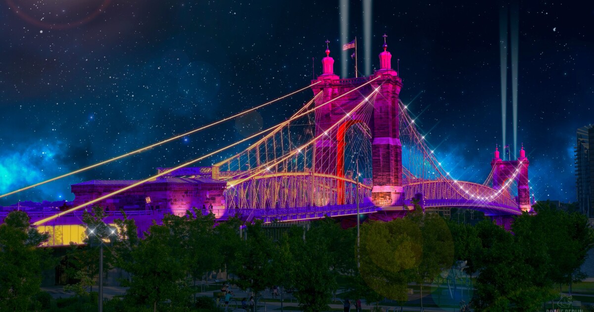 Roebling Bridge Closed Until Monday Night For Blink