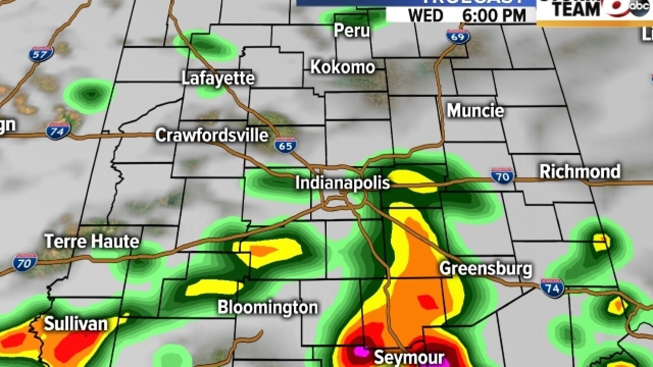 TIMELINE: When to expect rain