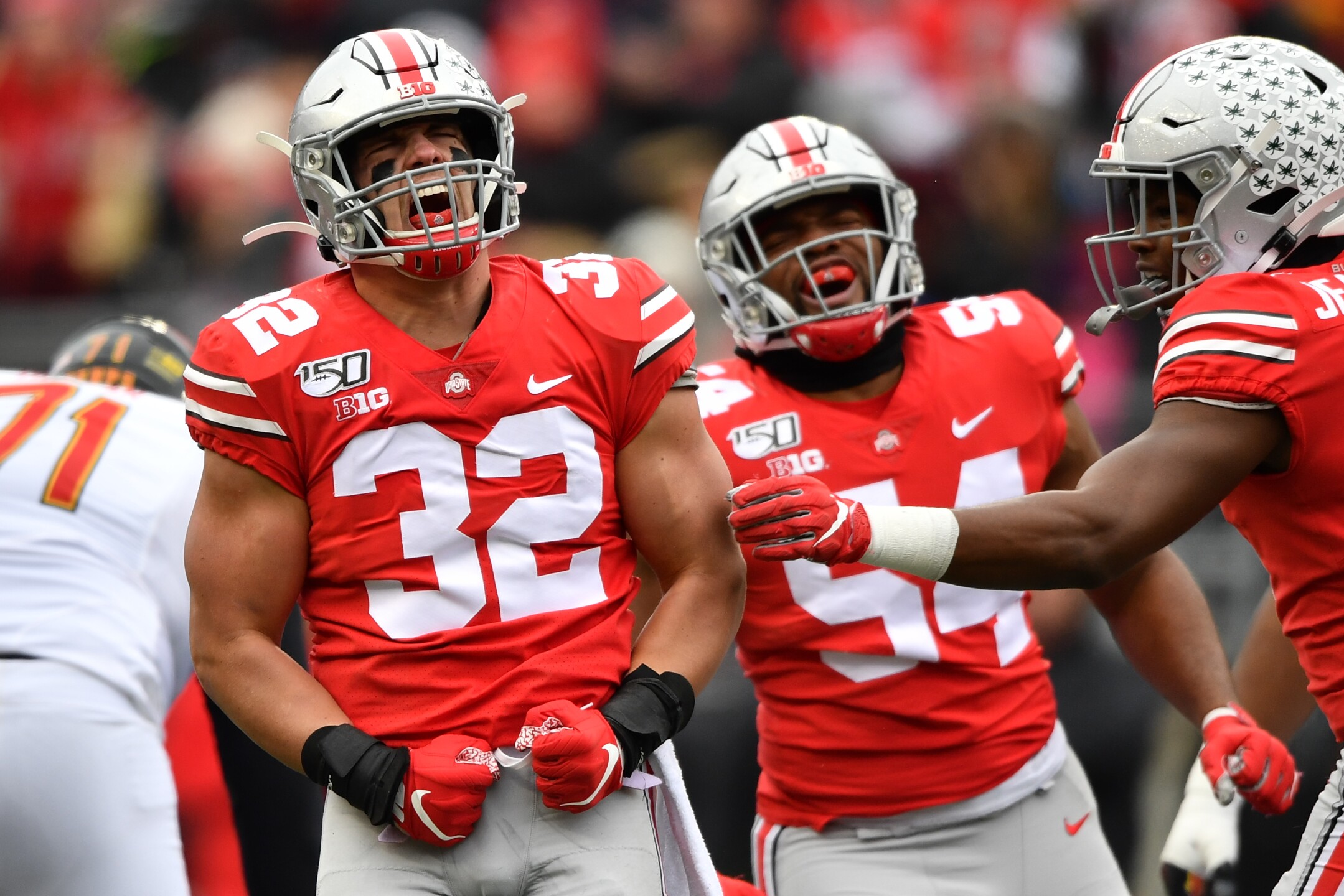 Photos Ohio State Buckeyes Shell Maryland Terrapins In Blowout