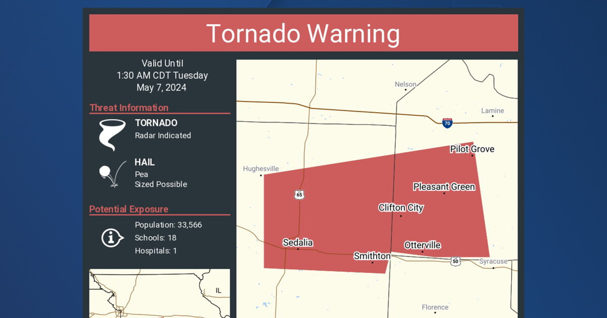 Live Blog | Tornado warning canceled for Kansas City area counties