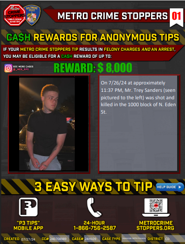 MCS Flyer - Trey Sanders