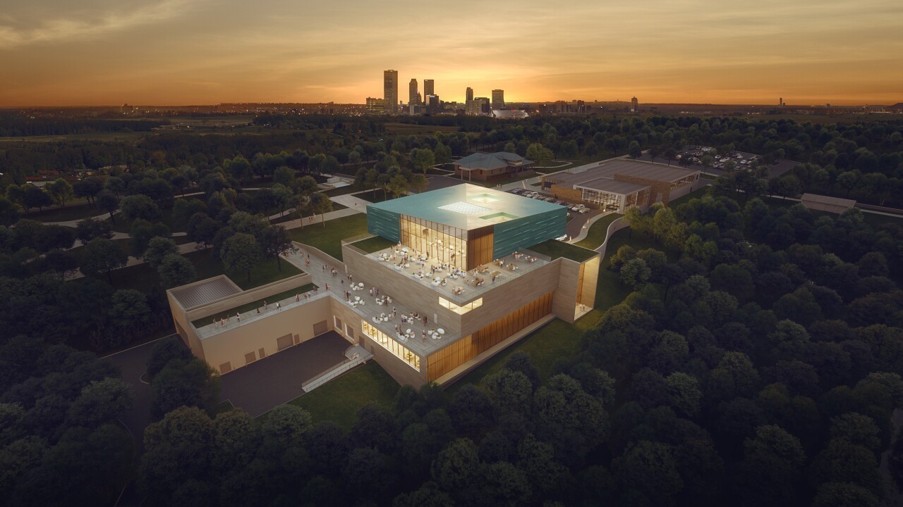 Renderings of new Gilcrease Museum