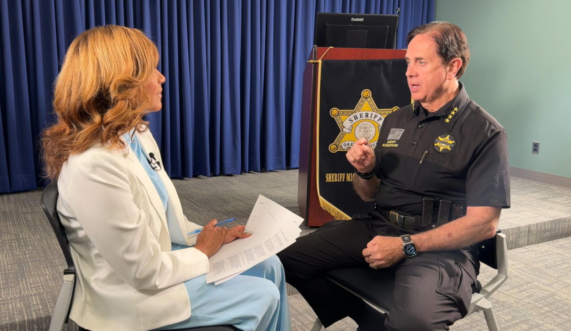 Michael Bouchard Unity Reed Oakland County Sheriff Bouchard speaks in wake of recent violent incidents