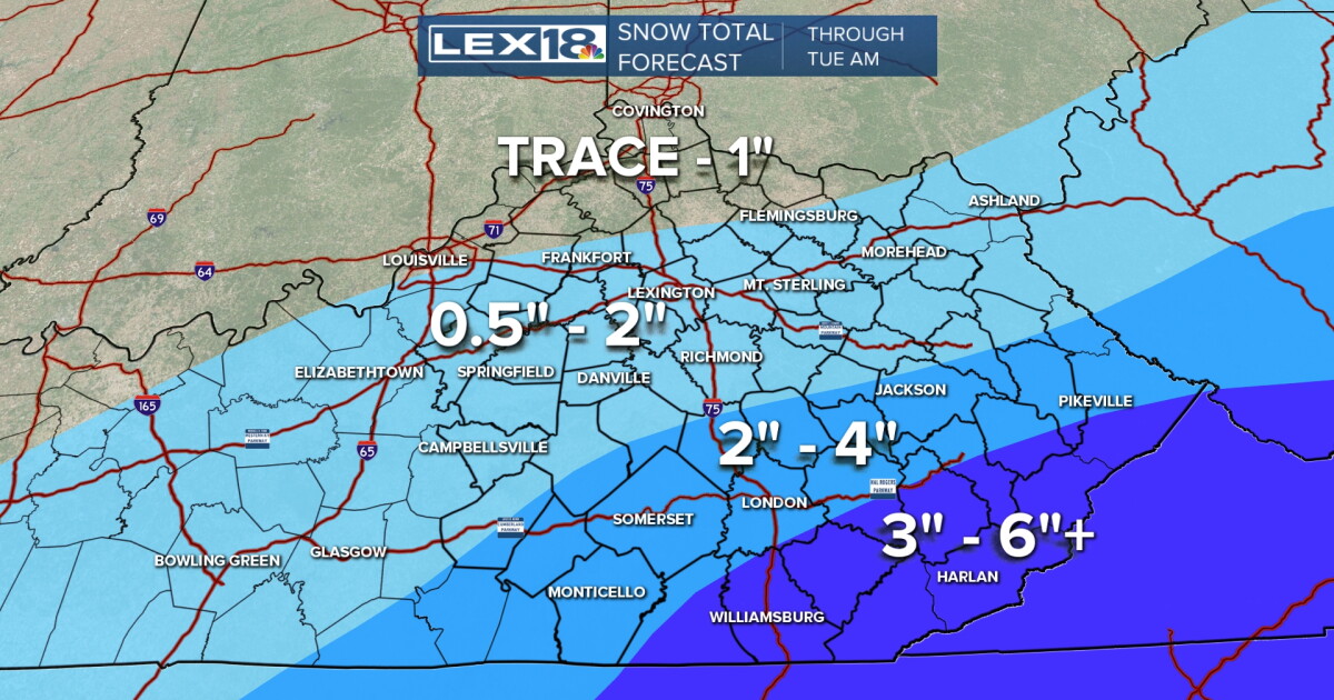 Winter storm on the way