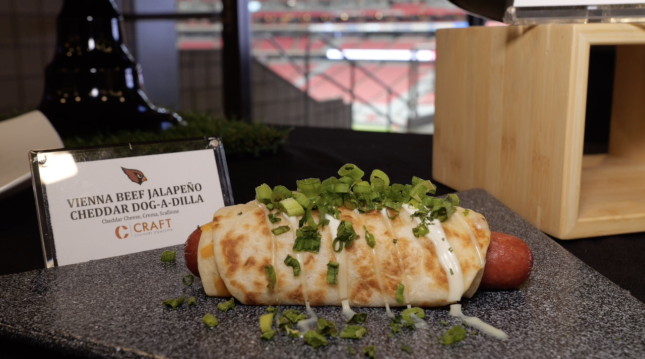 Vienna Beef Jalapeno Cheddar Dog-a-Dilla