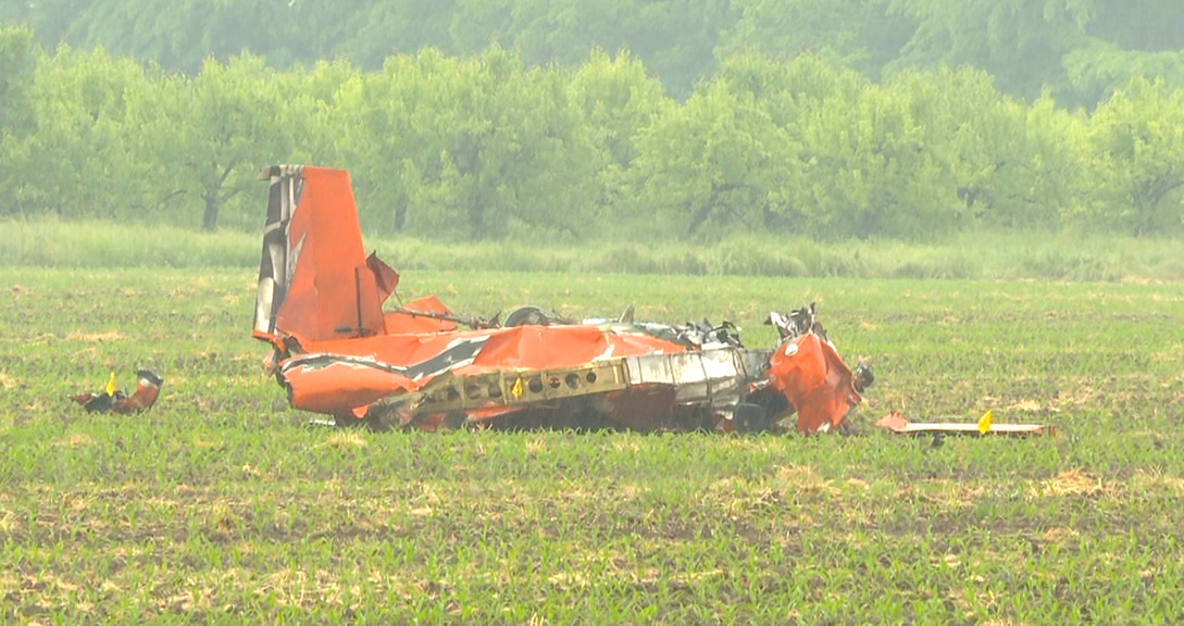 Porter plane crash wreckage