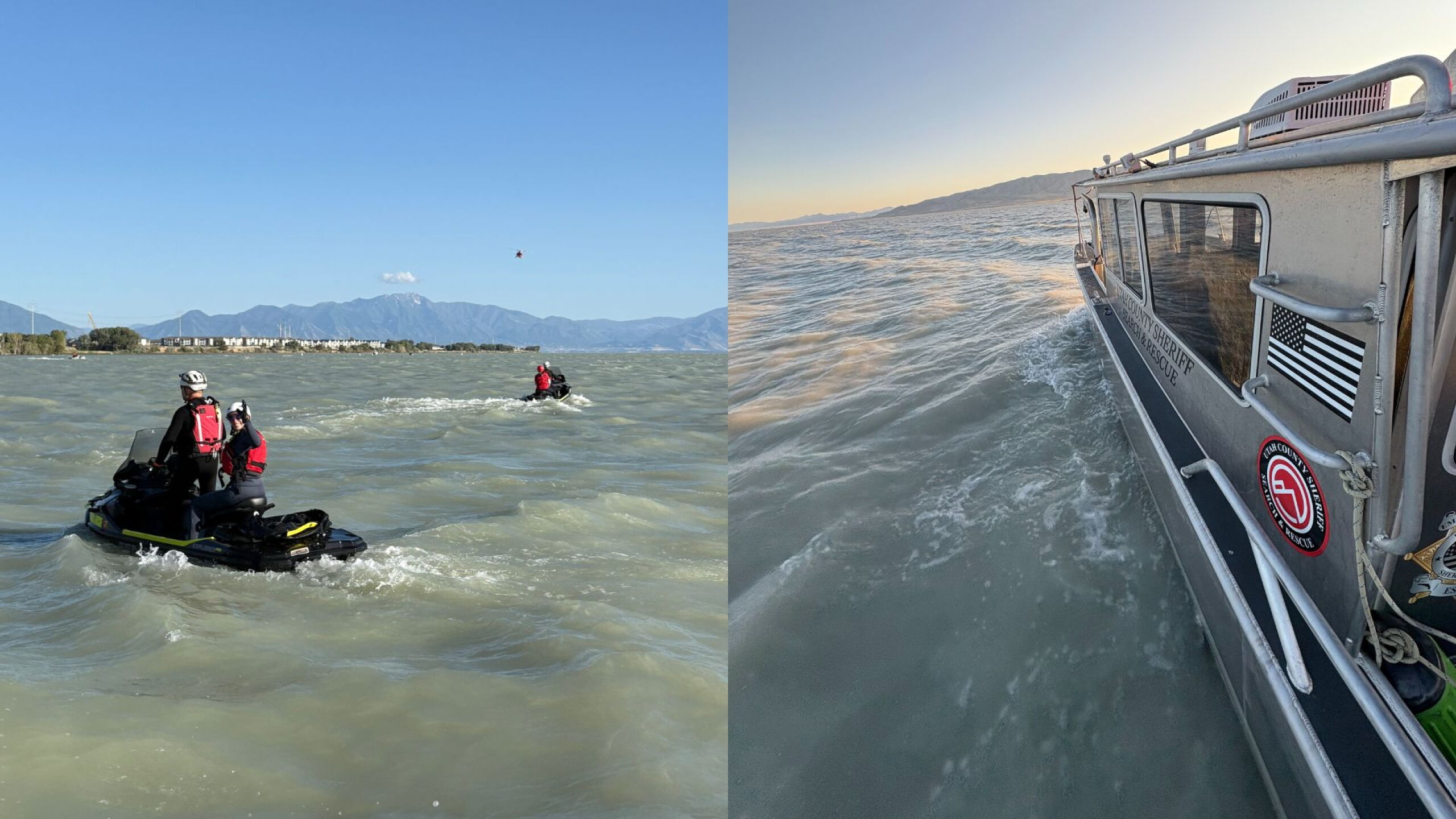 Body of drowning victim found at Utah Lake after search