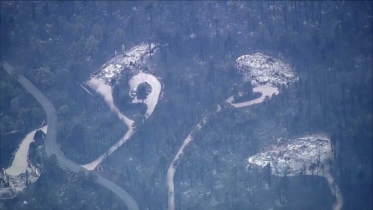 Calwood Fire damage