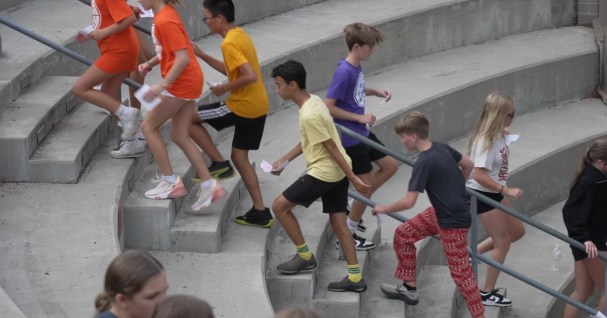 Ballyshannon students honor 9/11 first responders with annual stair climb