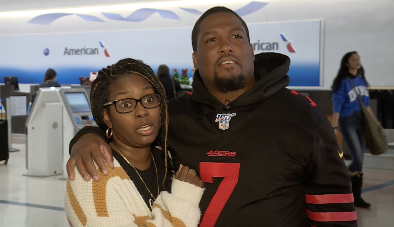 Londell White traveling from PBIA 122223