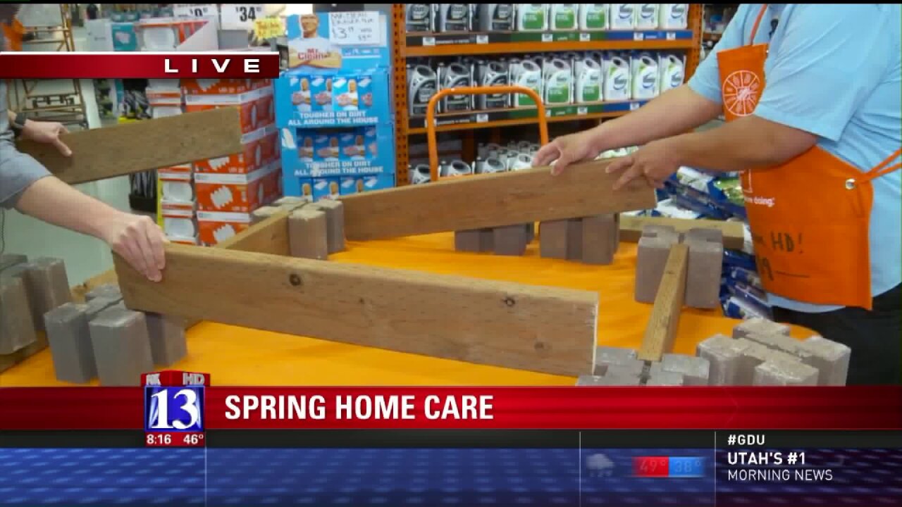 Big Budah gets spring home improvement tips from Home Depot