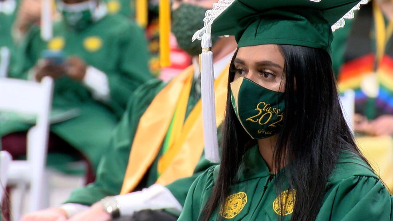 USF holds first in-person graduation ceremonies since pandemic