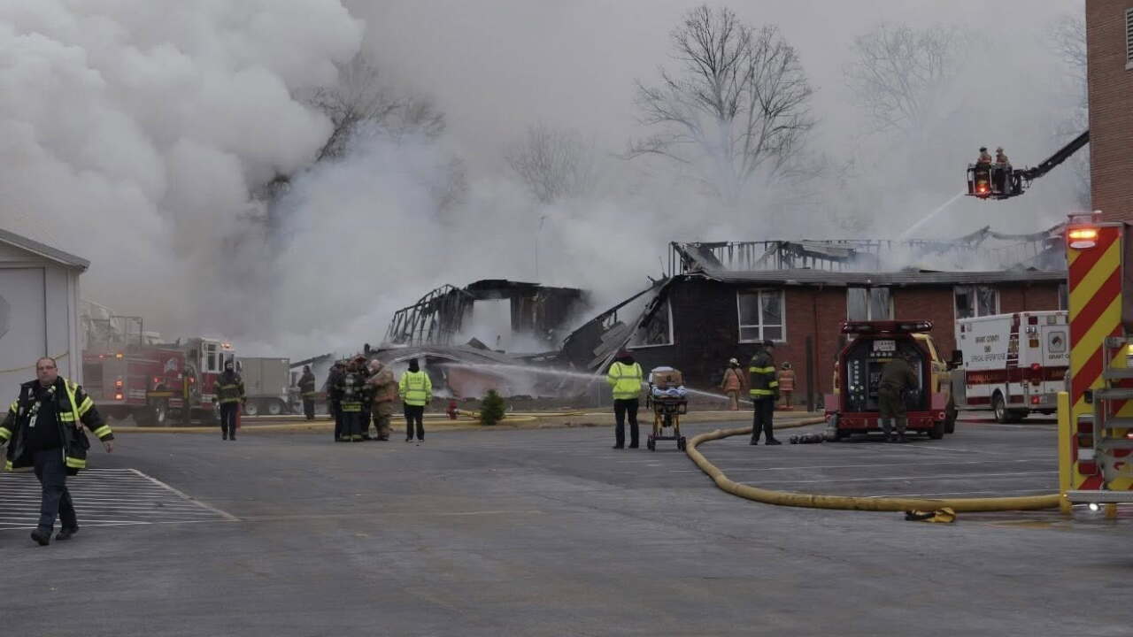 Perry Point Fire Fire at Marion VA Hospital caused $20 million in damage, cause undetermined