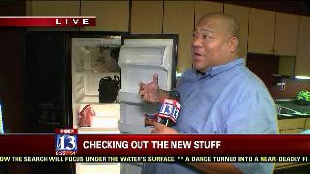 Budah raids our break room fridge