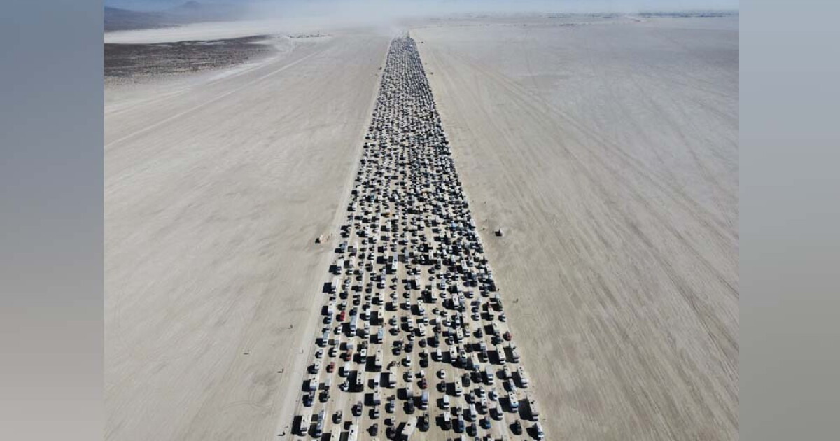 Festival attendees flock to Burning Man festival in northern Nevada - Vimarsana News