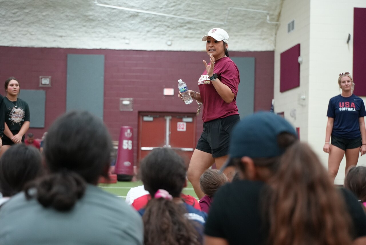 Tuloso-Midway softball head coach Sally DeLeon