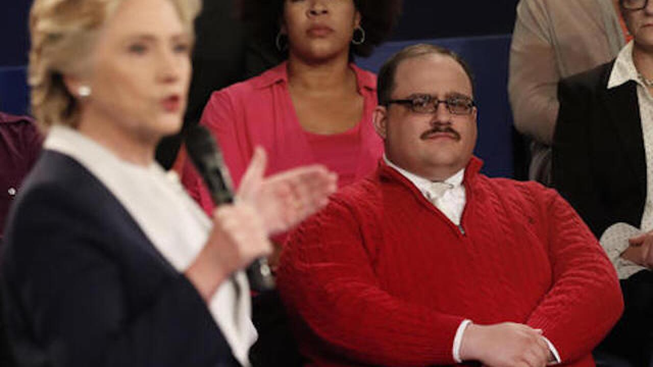Ken Bone becomes internet star following debate