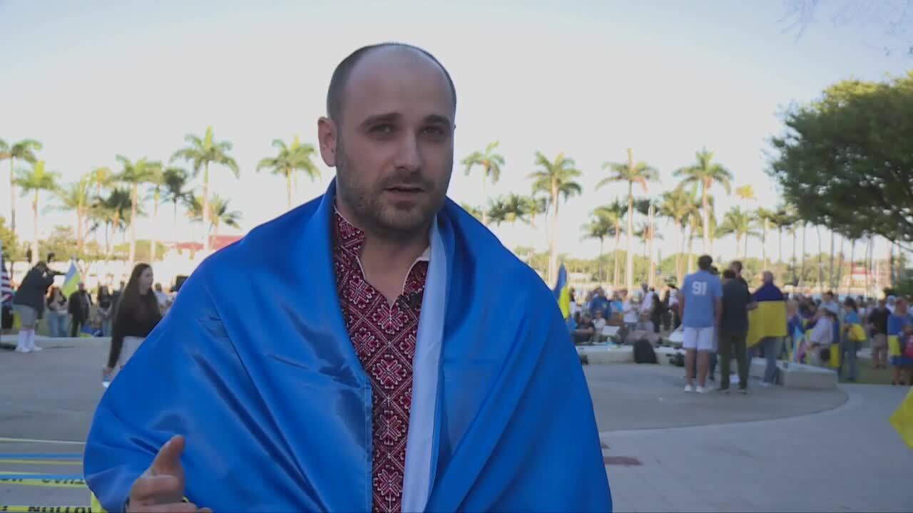 Andriy Liash and his wife moved to the United States from Ukraine five years ago. Feb. 24, 2024