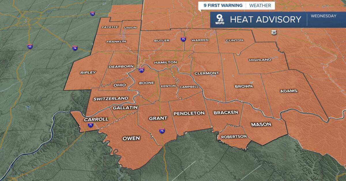 Heat Advisory for the Tri-State