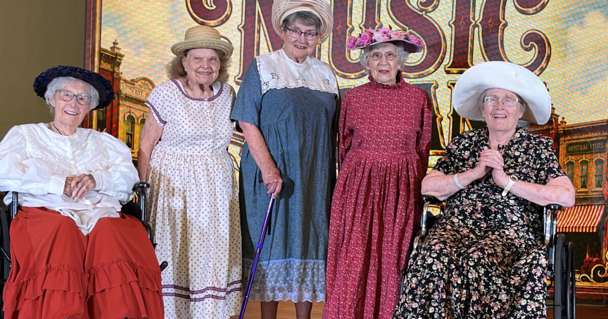 Summit County It's never too late for the spotlight: Copley seniors star in 'The Music Man' Tessa DiTirro