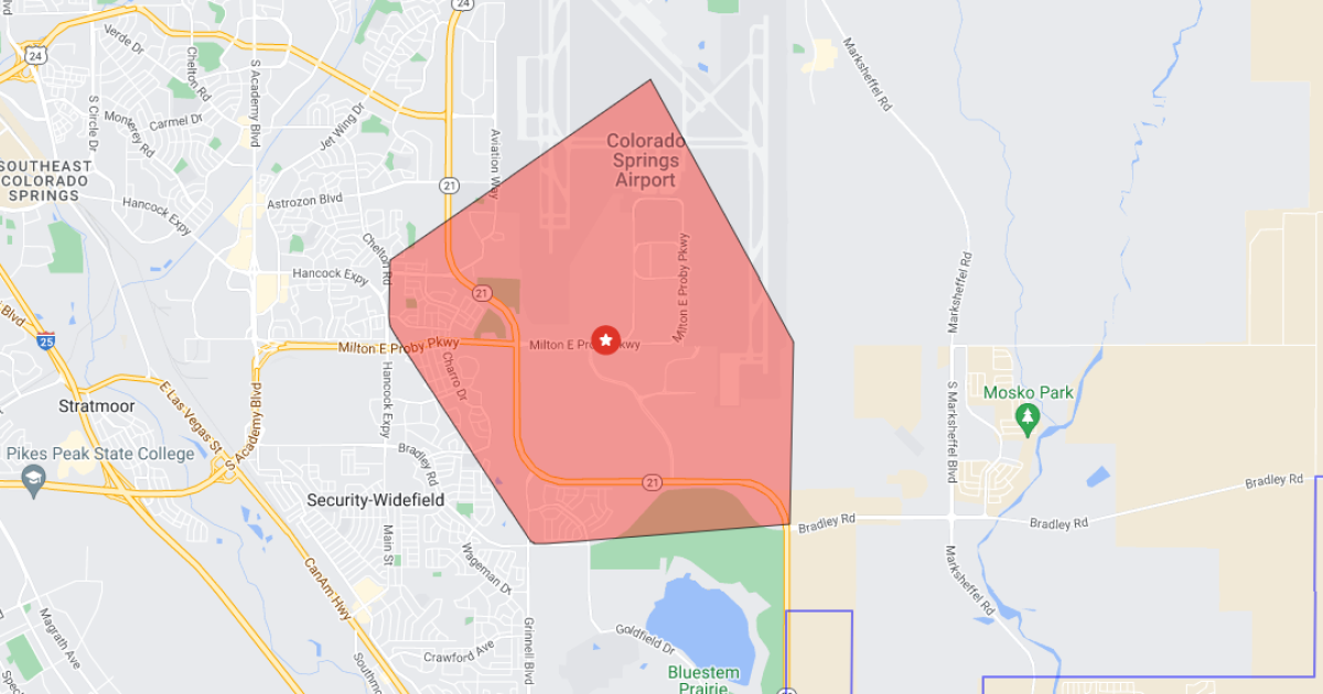 Colorado Springs Utilities restores power outage in southeast part of town