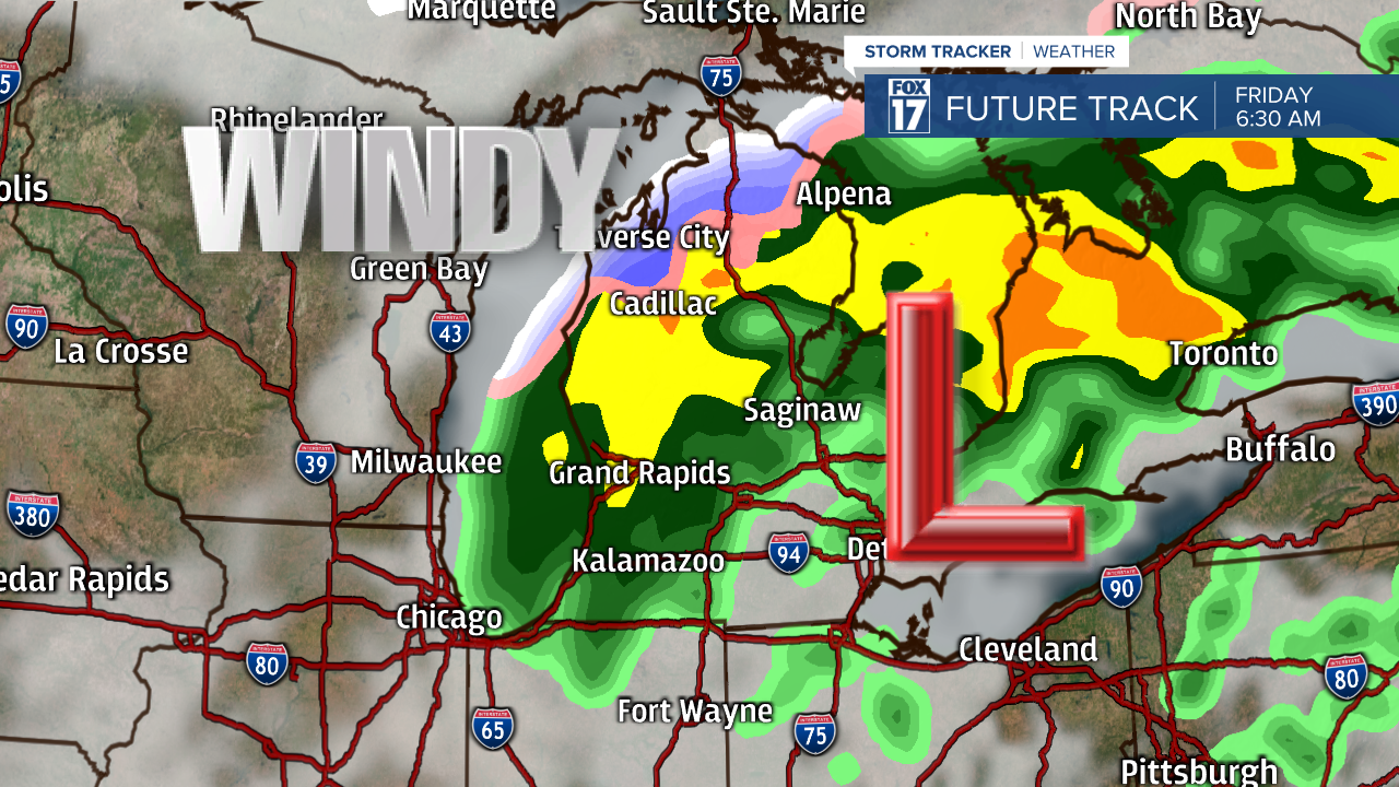 Low Pressure Friday Morning