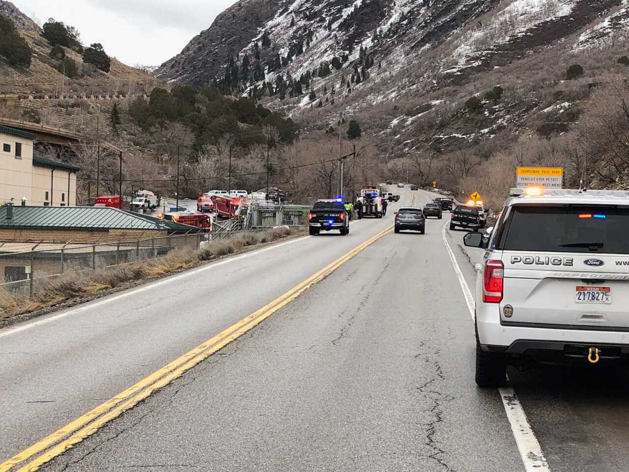 Big Cottonwood Canyon Crash