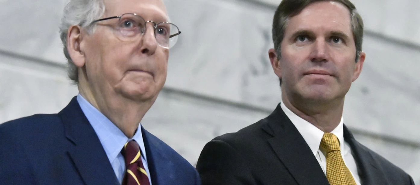 Mitch McConnell, Andy Beshear