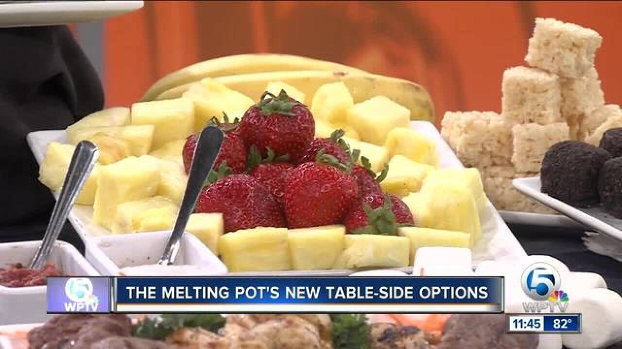 Melting Pot serves up new table-side dining options