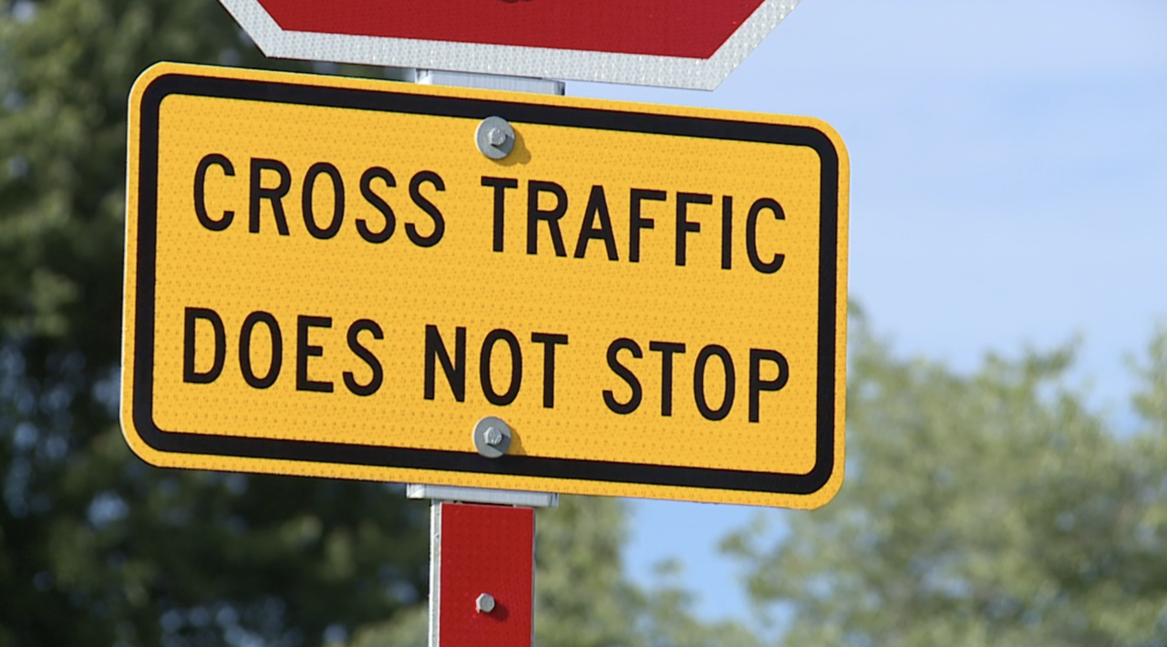 Intersection of State Route 32 and Herod Road in Batavia.