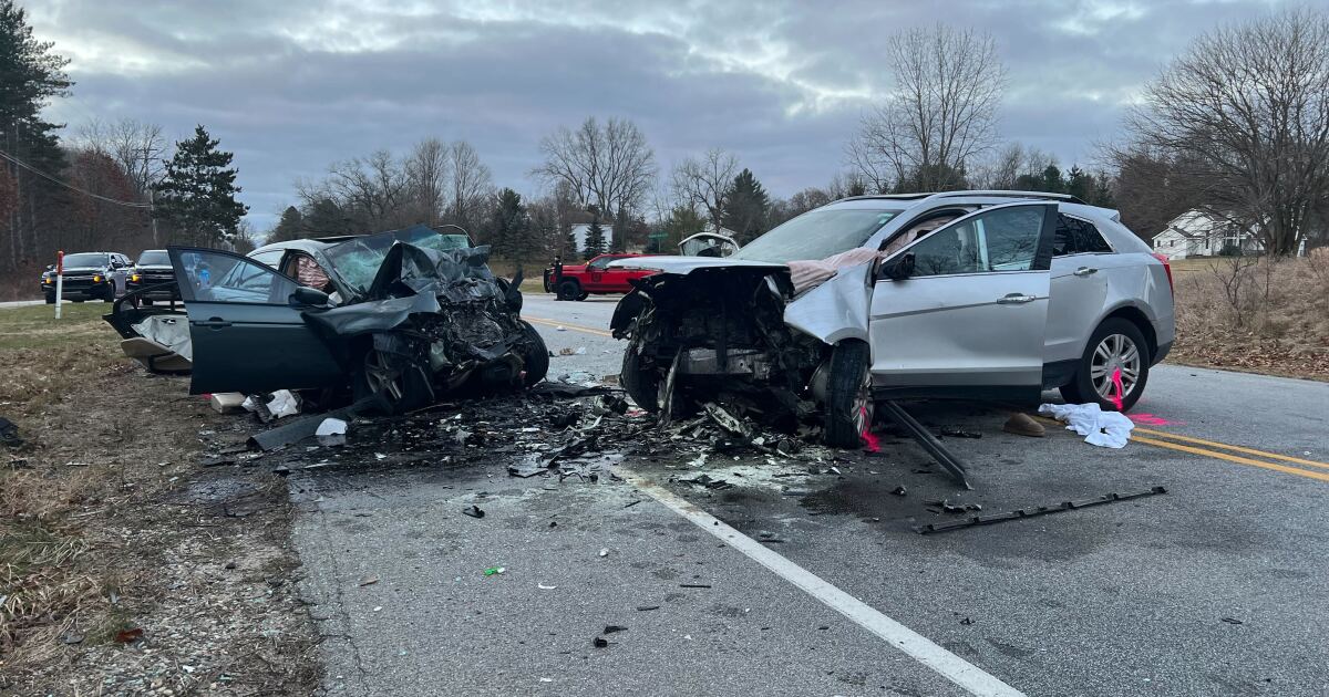 1 dead, 1 seriously hurt in Caledonia Township crash