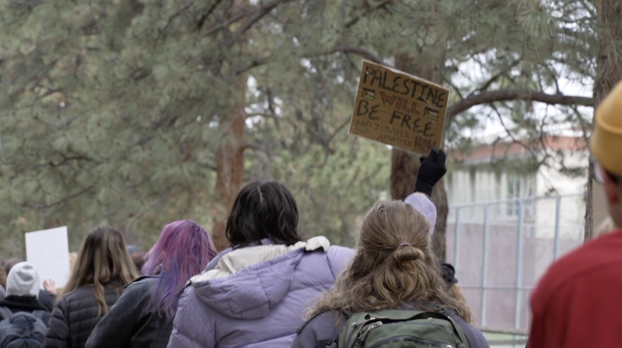 UM PROTEST GAZA MARCH FREE PALESTINE