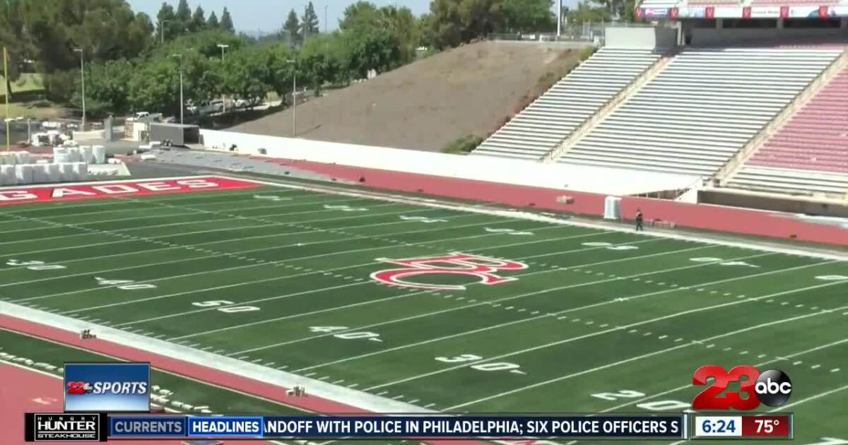Bakersfield College Unveils New Turf At Media Day