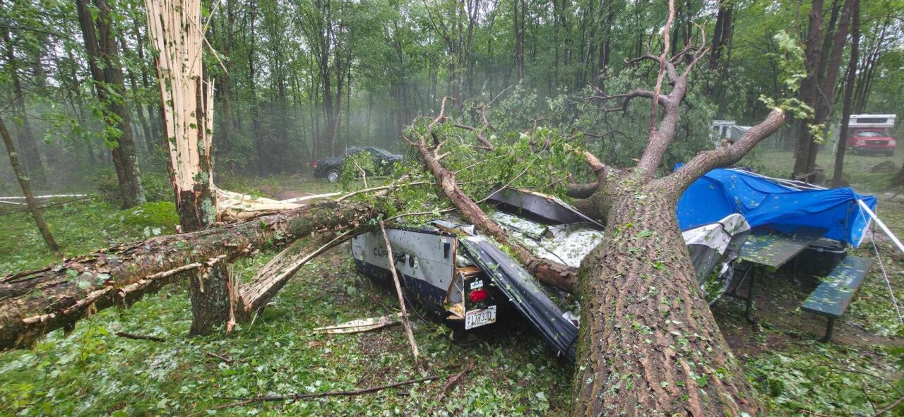 Campers survive Storm 1