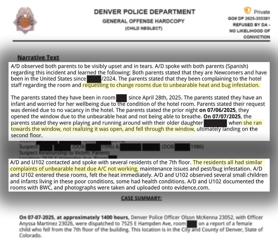 denver police report for sal army child fall.jpg