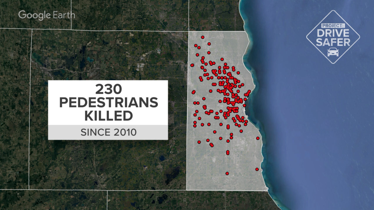 Deadly pedestrian crashes