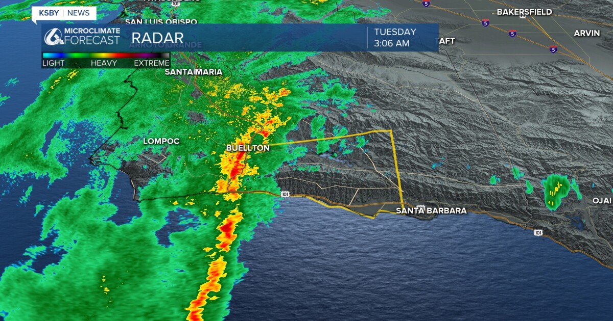Severe thunderstorm warnings issued for the Central Coast