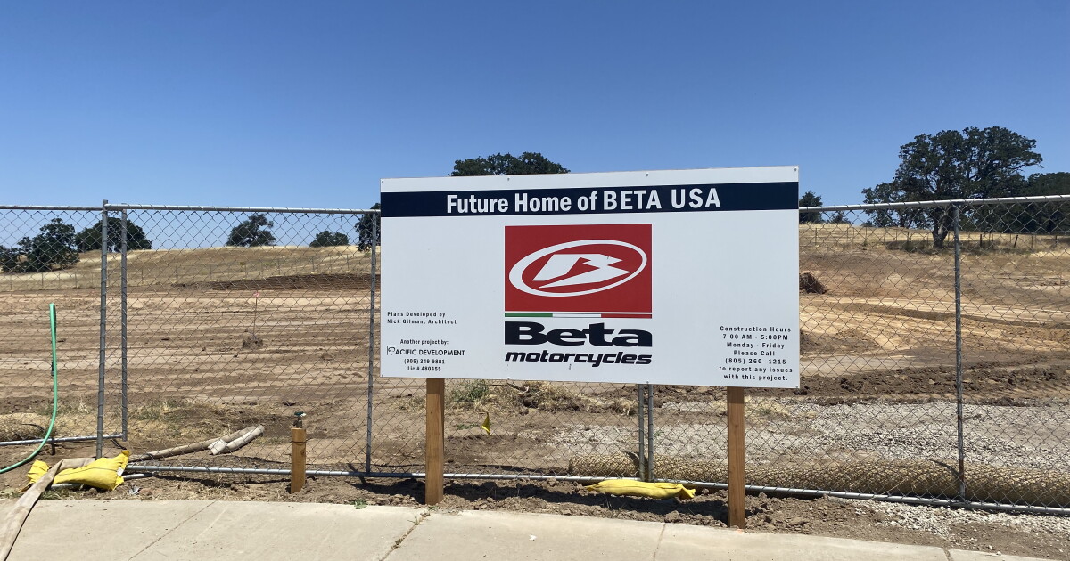 Beta Motorcycles planning new headquarters building in Paso Robles - Vimarsana News