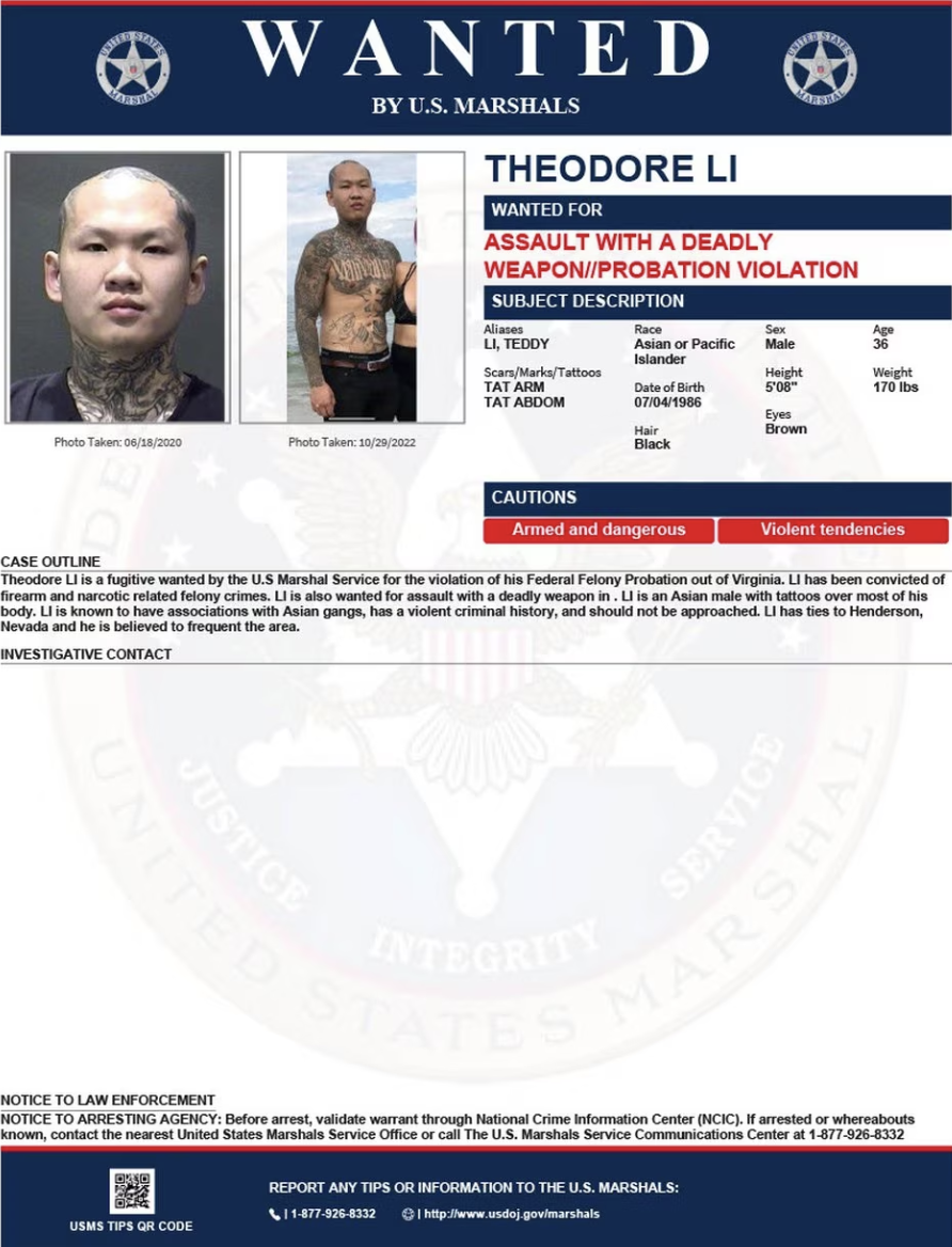 U.S. Marshals - Teddy Li
