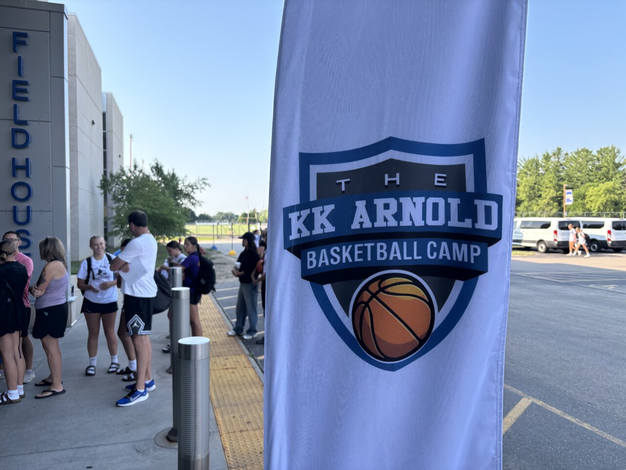NCAA champion KK Arnold returns to Germantown to inspire young female athletes