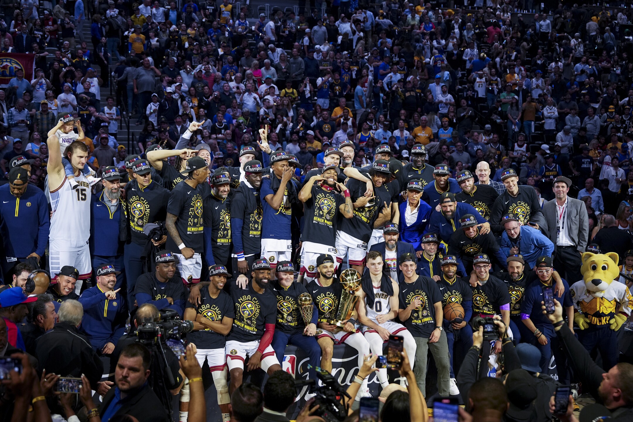 Photos Denver Nuggets win firstever NBA championship