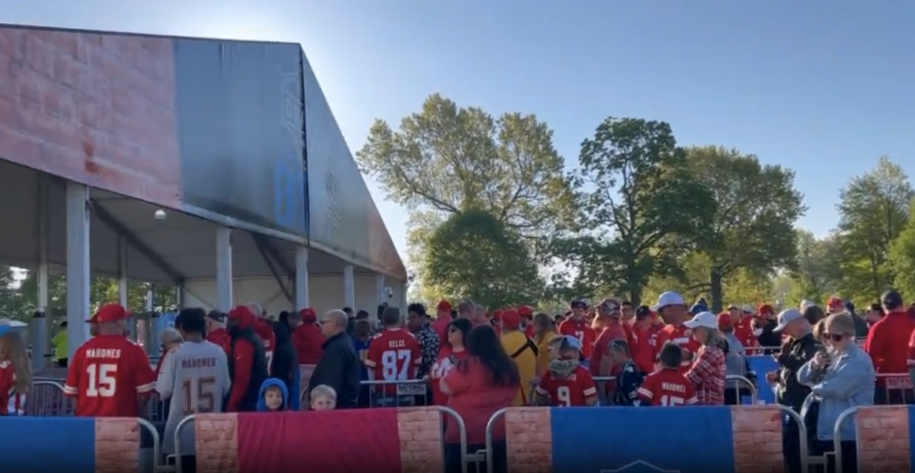 Saturday NFL Draft wait line