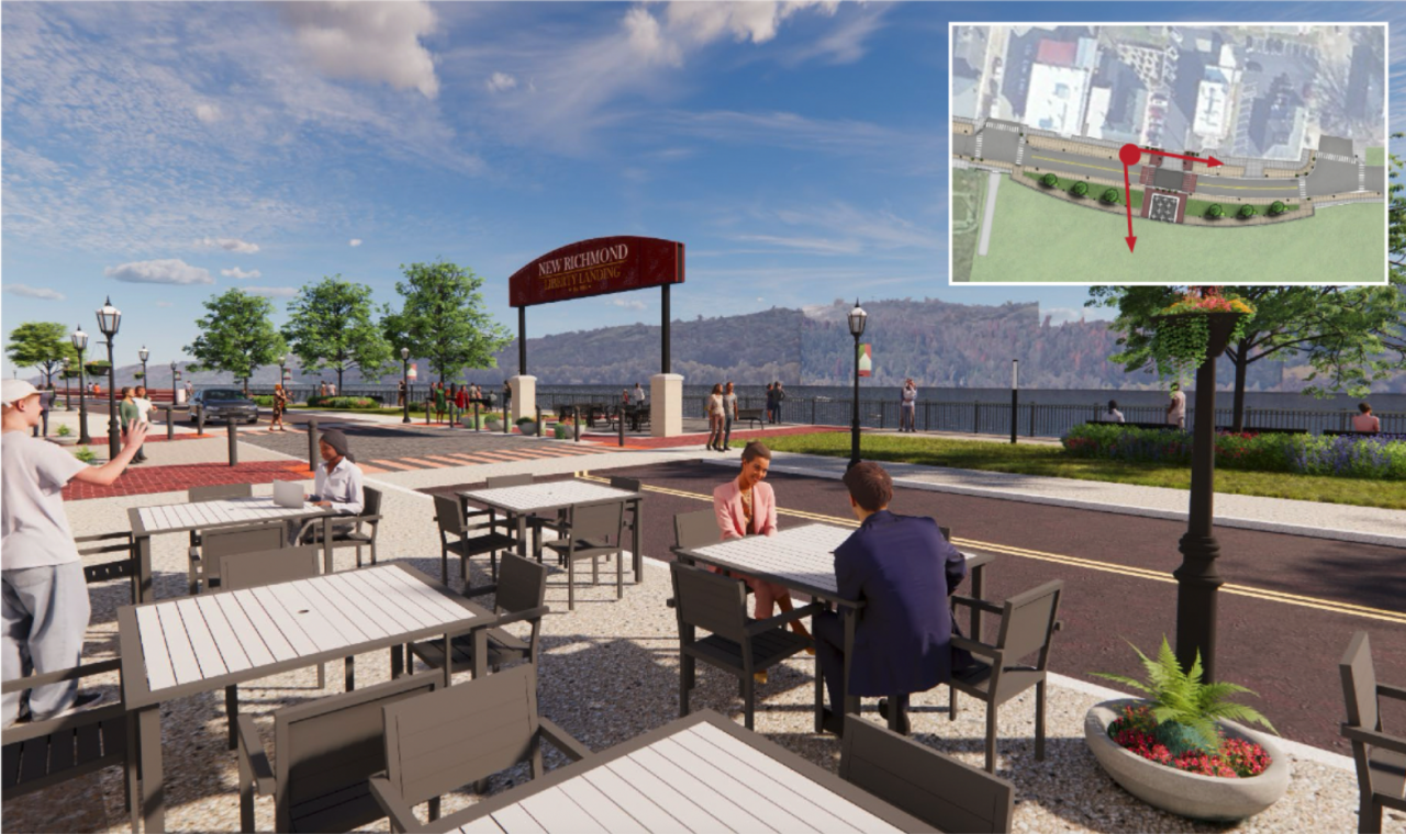 Rendering of the Liberty Landing project
