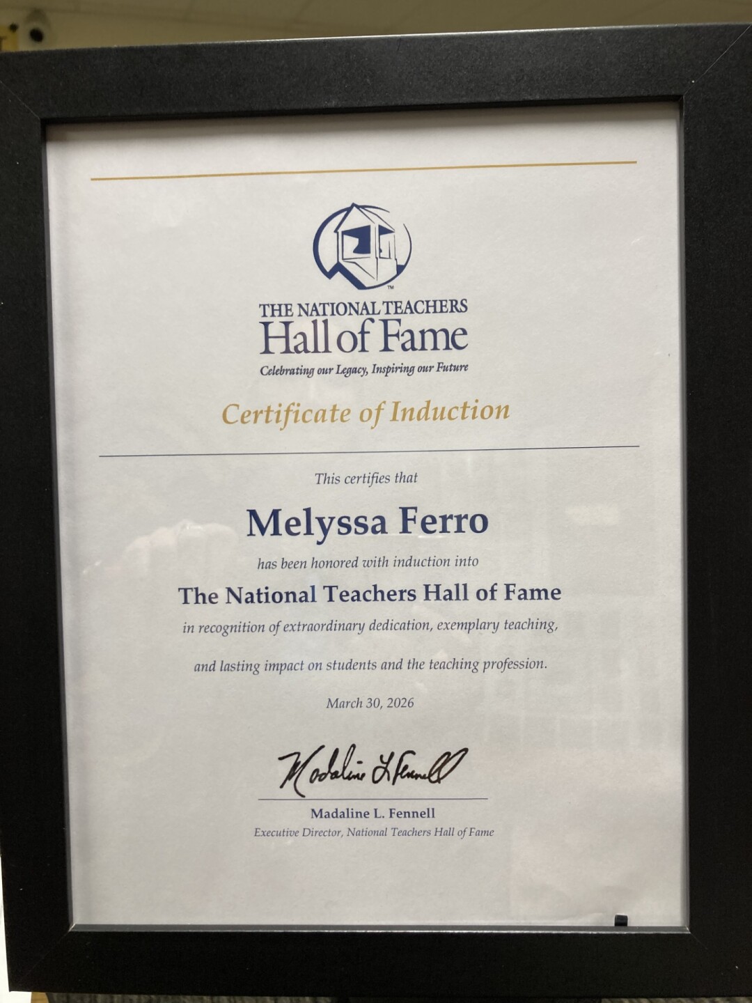 Dr. Melyssa Ferro Award