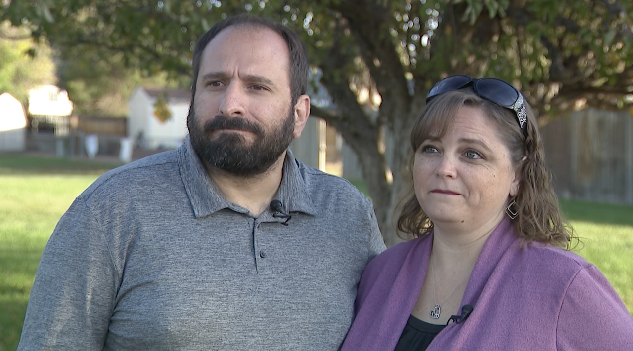 Cherry Drive Elementary parents Nicole and Andy Jaegle
