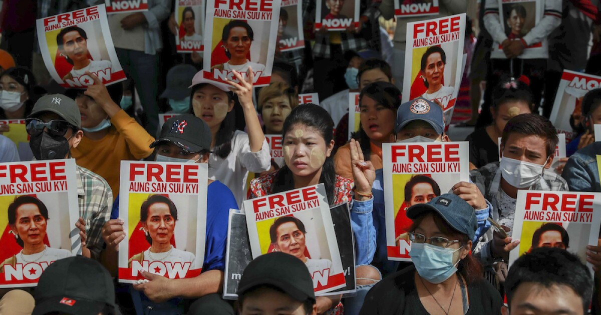 Facebook bans accounts linked to Myanmar's military amid coup