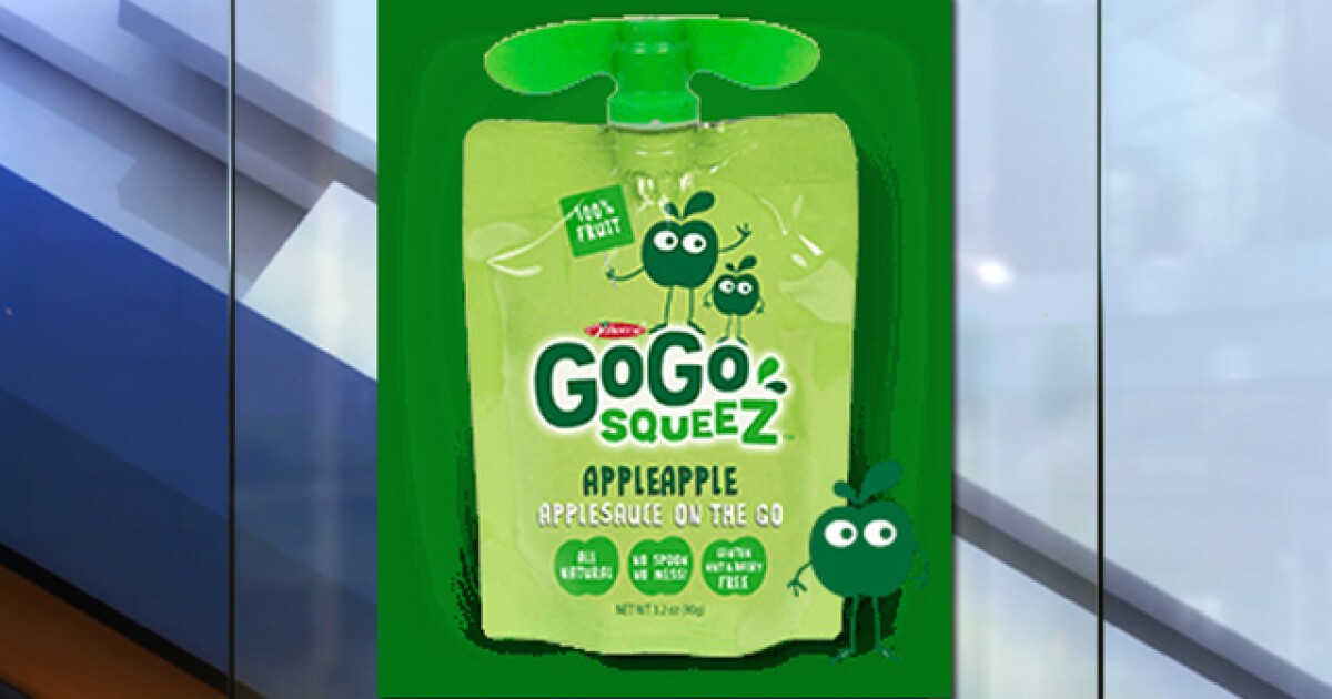 GoGo squeeZ announces another recall