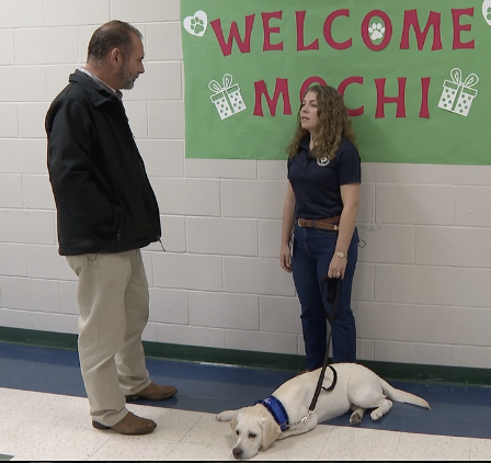 PAWsitive Vibes: Bryan ISD introduces second of three new comfort dogs to elementary schools in the district