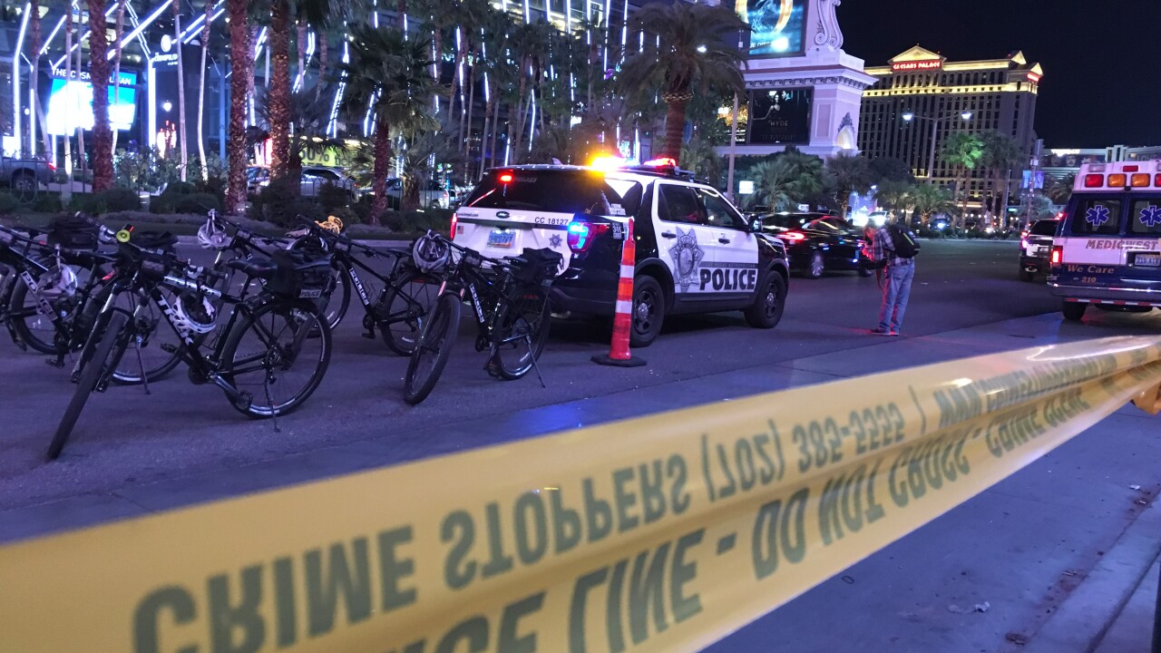 Police, volunteers search Vegas Strip for human trafficking victims