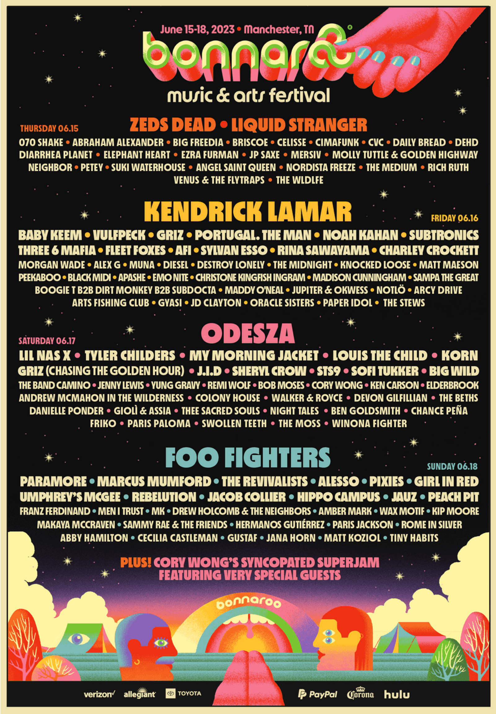 Party like a proper Bonnaroovian with our 2025 guide to Bonnaroo